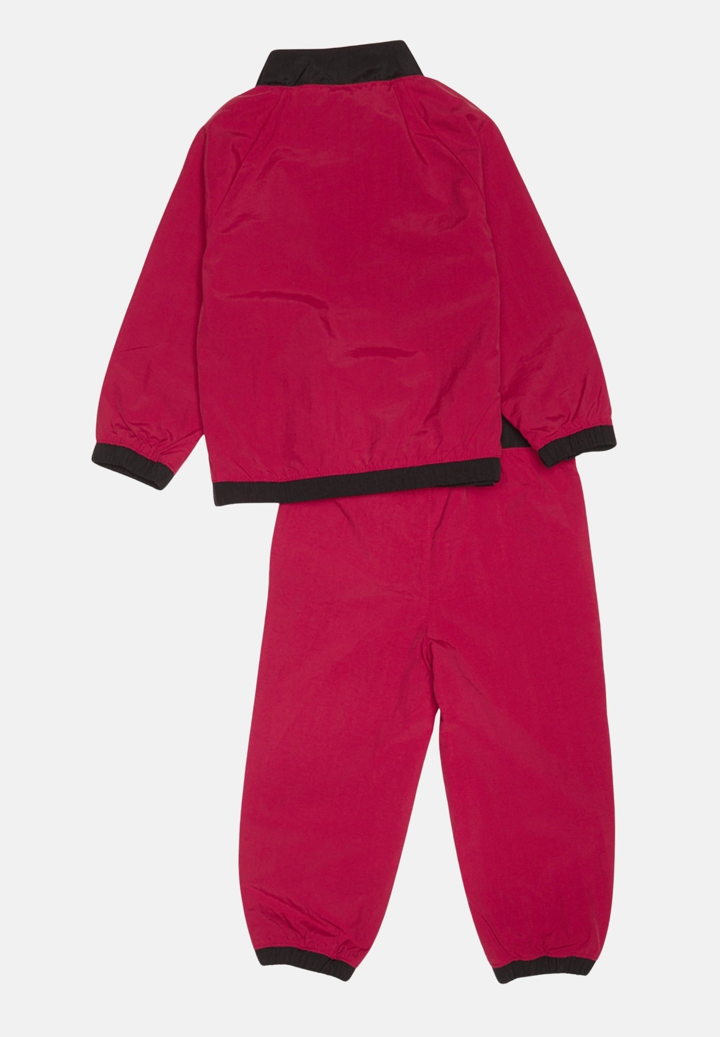 JORDAN Tuta WIND BREAKER PIPING rossa per bambino e bambina 85D763 R78 JORDAN 