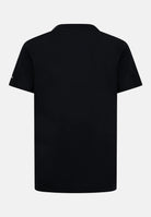 T-shirt a manica corta nera per bambino e bambina con stampa Jordan 95D254 023 JORDAN 