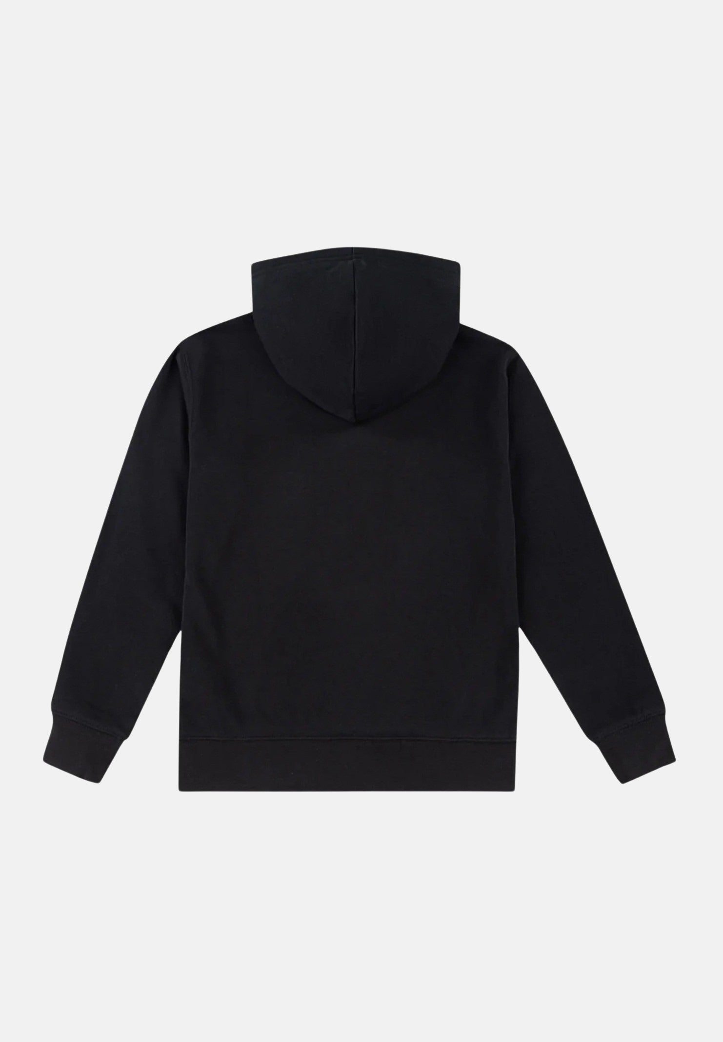 JORDAN Felpa con cappuccio Baseline French Terry nera per bambino e bambina 95D744 023 JORDAN 
