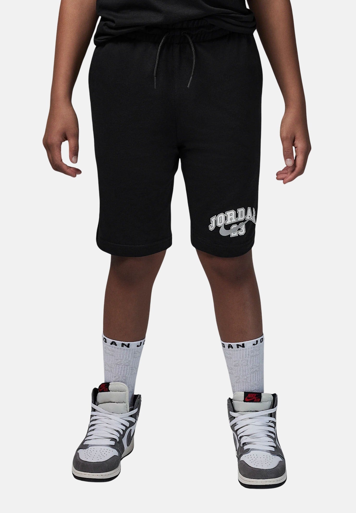 JORDAN Shorts sportivo MVP French Terry nero da bambino 95F051 023 JORDAN 