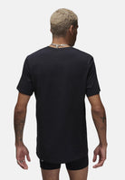 JORDAN T-shirt a manica corta Flight base nera da uomo JM0625 023 JORDAN 