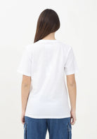 MAISON MARGIELA T-shirt a manica corta bianca per donna, ragazze e bambina con "Stamp Numbers" M60803MM02Y M6100 MAISON MARGIELA 