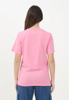 MAISON MARGIELA T-shirt a manica corta rosa per donna, ragazze e bambina con "Stamp Numbers" M60803MM02Y M6308 MAISON MARGIELA 