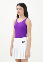 MARNI Costume intero viola per donna e bambina con stampa logo M01350M00M2 0M609 MARNI 