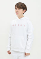 MARNI Felpa con cappuccio bianca per donna, ragazzi e bambini rifinita da stampa logo M01407M00V0 0M100 MARNI 