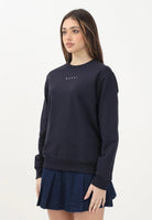 MARNI Felpa girocollo blu navy per donna, ragazzi e bambini con logo "MARNI" M01408M00V0 0M803 MARNI 