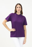MARNI T-shirt a manica corta viola per donna, ragazzi e bamini con taschino e logo M01415M00RF 0M609 MARNI 