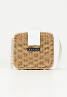 MARNI Borsa a tracolla Pic-Nic in tessuto effetto rafia da donna M01474M00UY 0M704 MARNI 