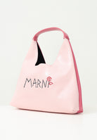 MARNI Borsa a mano Diamond rosa da donna con logo Marni Flower M01478M00TK 0M347 MARNI 