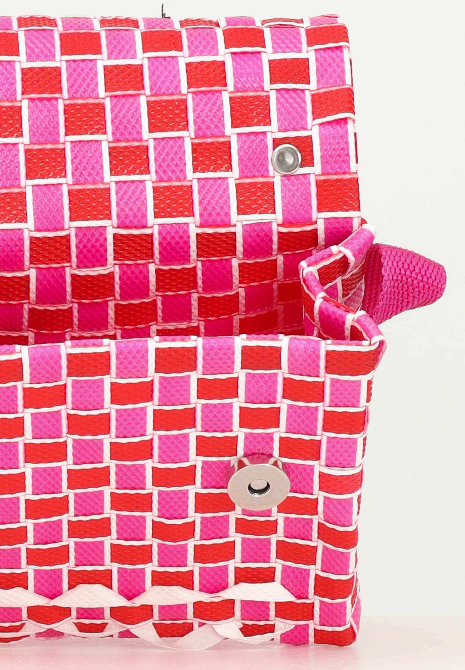 MARNI Borsa a mano Joy Macro fucsia e rossa da donna M01481M00IW 0MC69 MARNI 