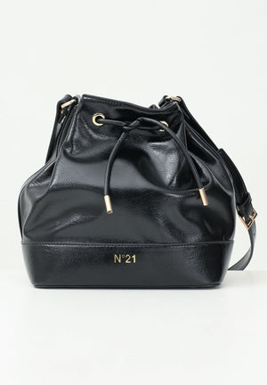 N21 Borsa a secchiello nera da donna N2104QN0246 0N900 N21 