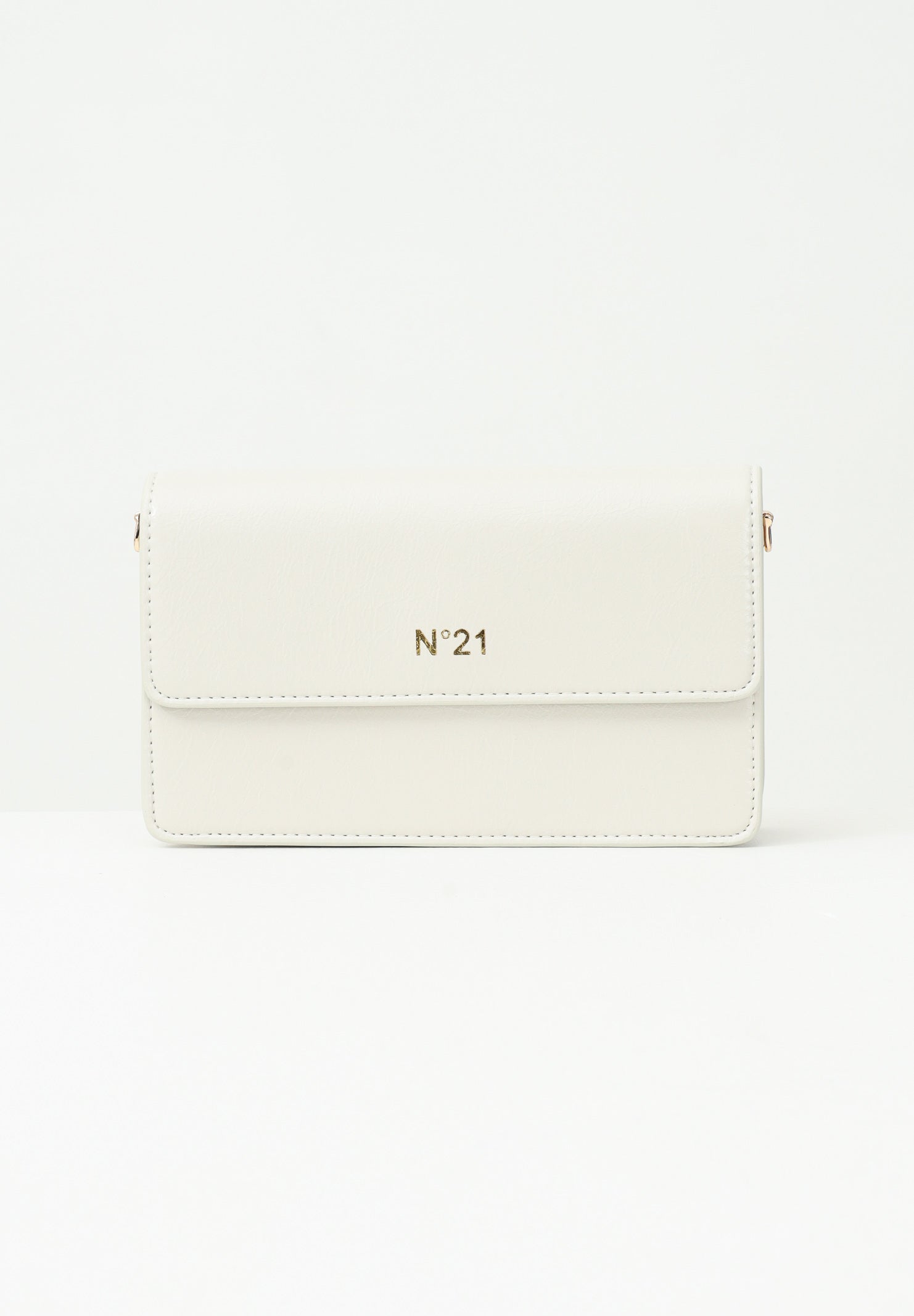 N21 Pochette champagne da donna effetto lucido dalla forma rettangolare N2104RN0246 0N718 N21 