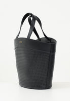 N21 Shopper nera da donna in tessuto spalmato traforato N2104SN0422 0N900 N21 
