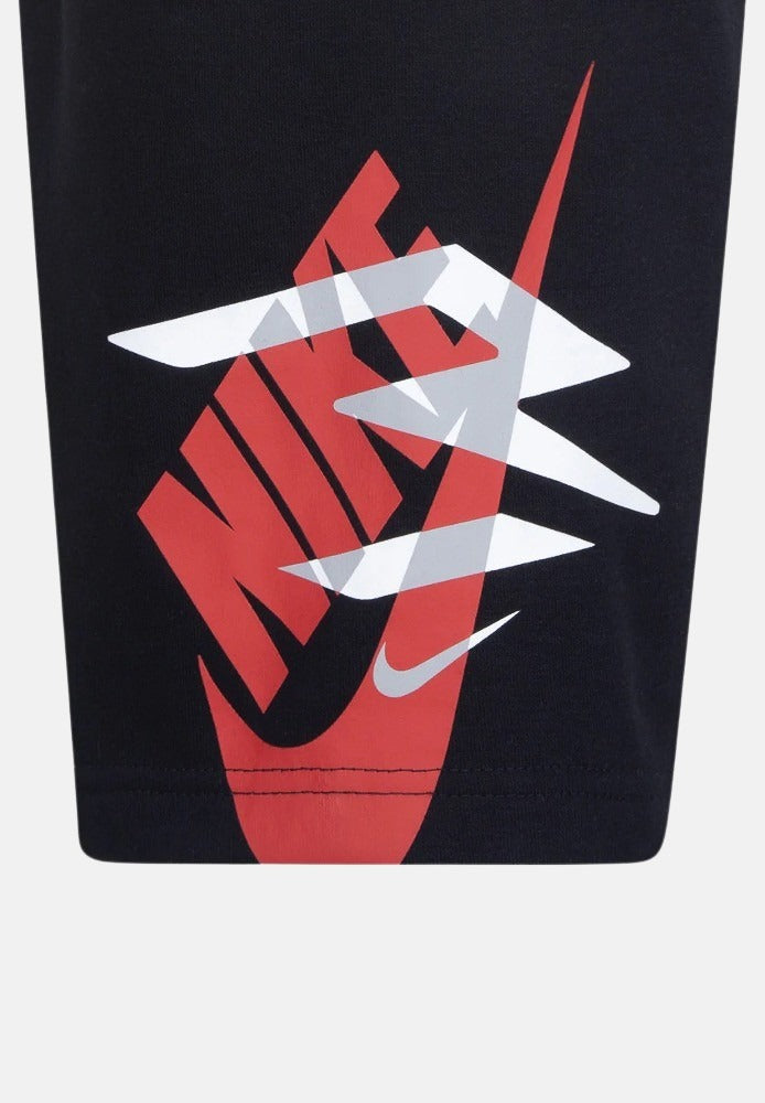NIKE Completino rosso e nero da bambino con logo 9Q0616 U10 NIKE 