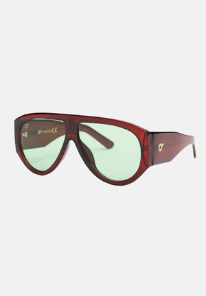 OS SUNGLASSES Occhiali da sole color vino per uomo e donna modello Venezia OS2052 C04 OS SUNGLASSES 