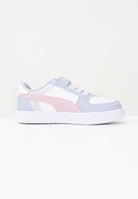 PUMA Sneakers Caven 2.0 Block azzurre, rosa e bianche da bambina 394462 15 PUMA 