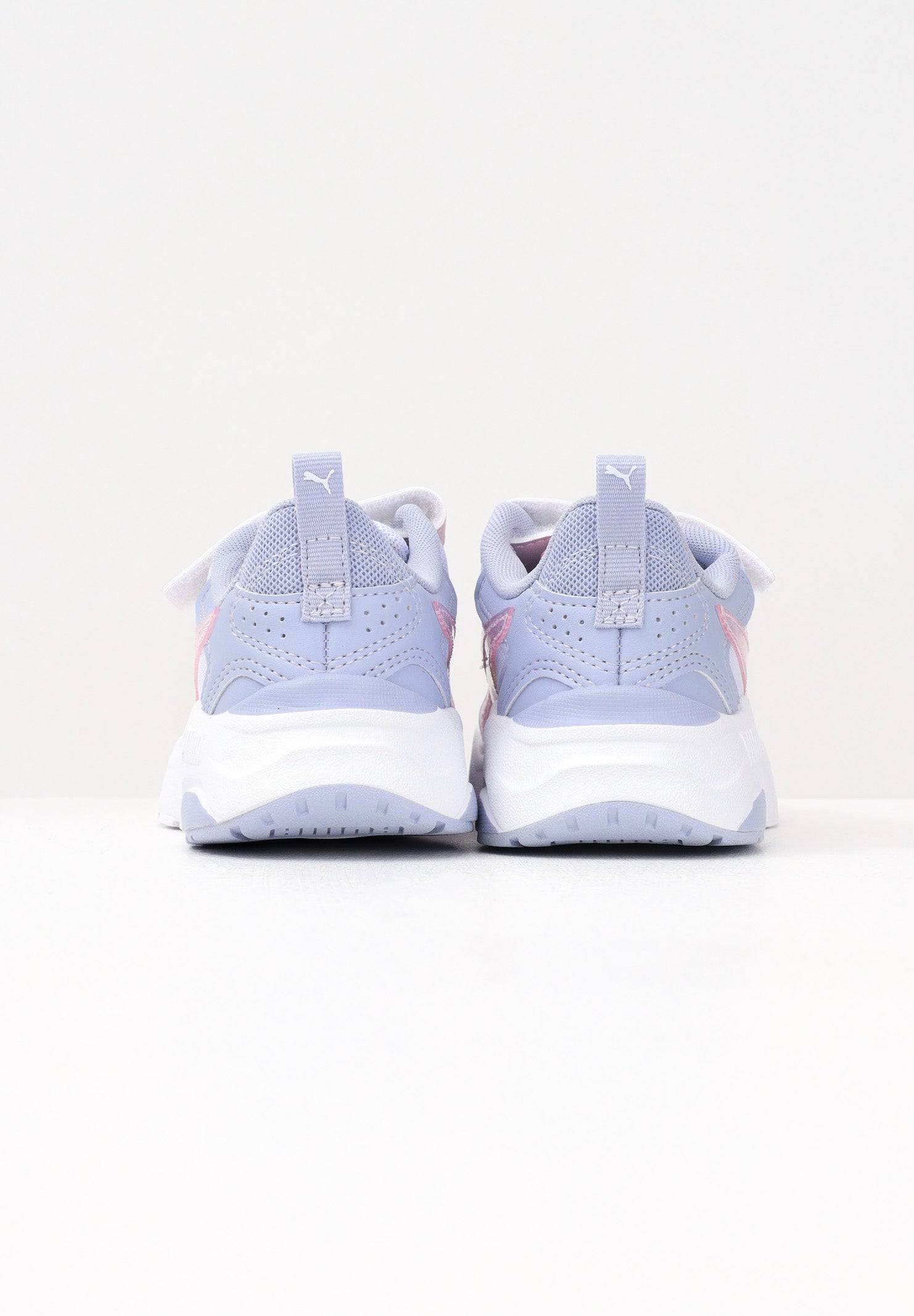 PUMA Sneakers Trinity Lite Blurry bianche, lilla e rosa da bambina 402266 01 PUMA 