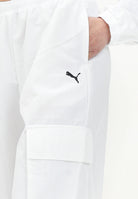 PUMA Pantalone sportivo WARDROBE ESS bianco da donna 629756 02 PUMA 