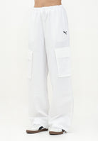 PUMA Pantalone sportivo WARDROBE ESS bianco da donna 629756 02 PUMA 