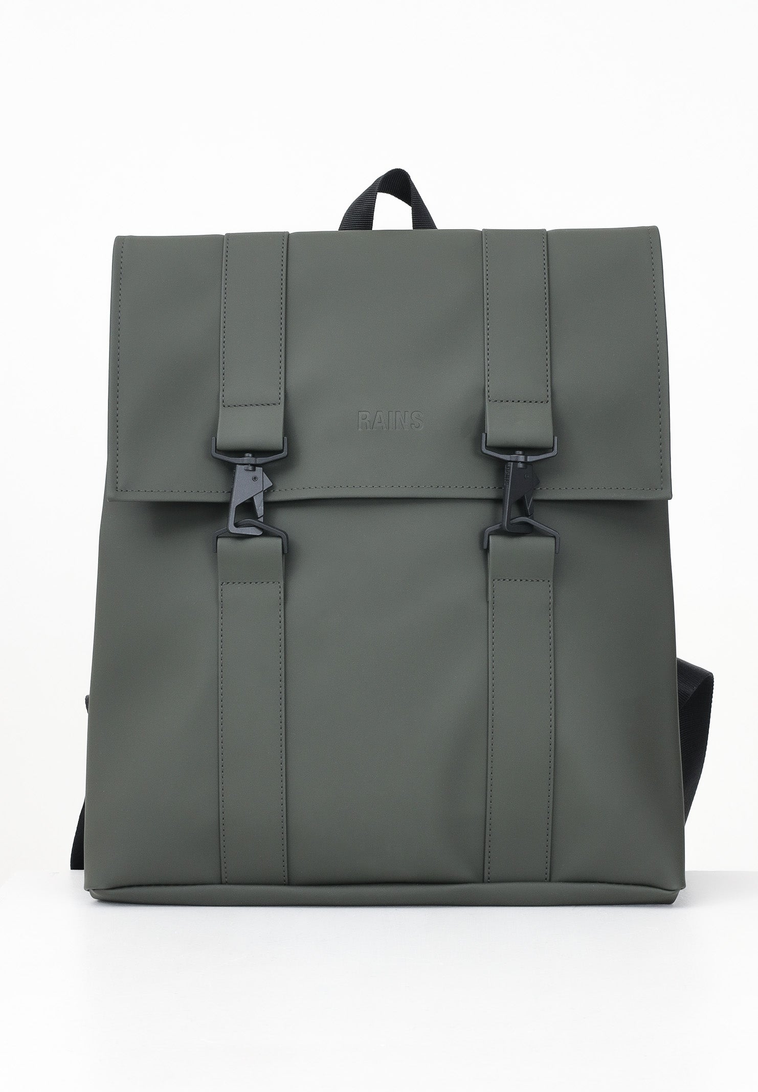 RAINS Zaino MSN verde per uomo e donna RA13300 GREE RAINS 