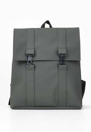 RAINS Zaino MSN verde per uomo e donna RA13300 GREE RAINS 