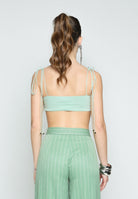 SANTAS Top ICE CREAM verde menta da donna PV25014 VERDE SANTAS 