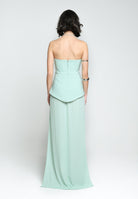 SANTAS Abito lungo CREAM verde menta da donna PV25020 VERDE SANTAS 