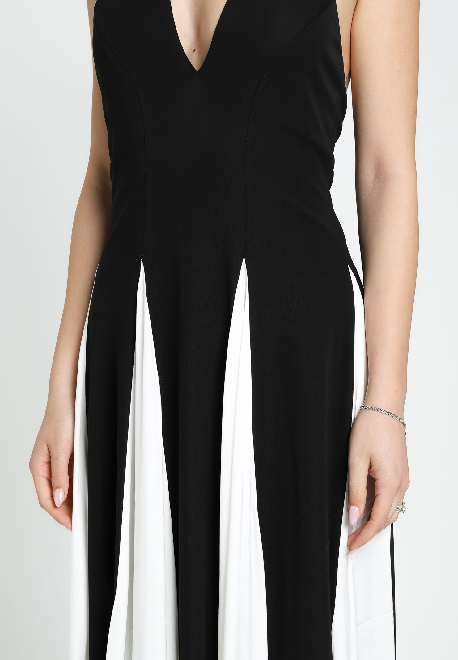 SANTAS Abito lungo MOUSSE nero da donna PV25022 NERO SANTAS 