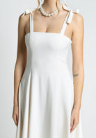 SANTAS Abito midi MEDELEINE panna da donna PV2508 PANNAC SANTAS 