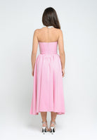 SANTAS Abito midi MARSHMALLOW rosa da donna PV2509 ROSA SANTAS 