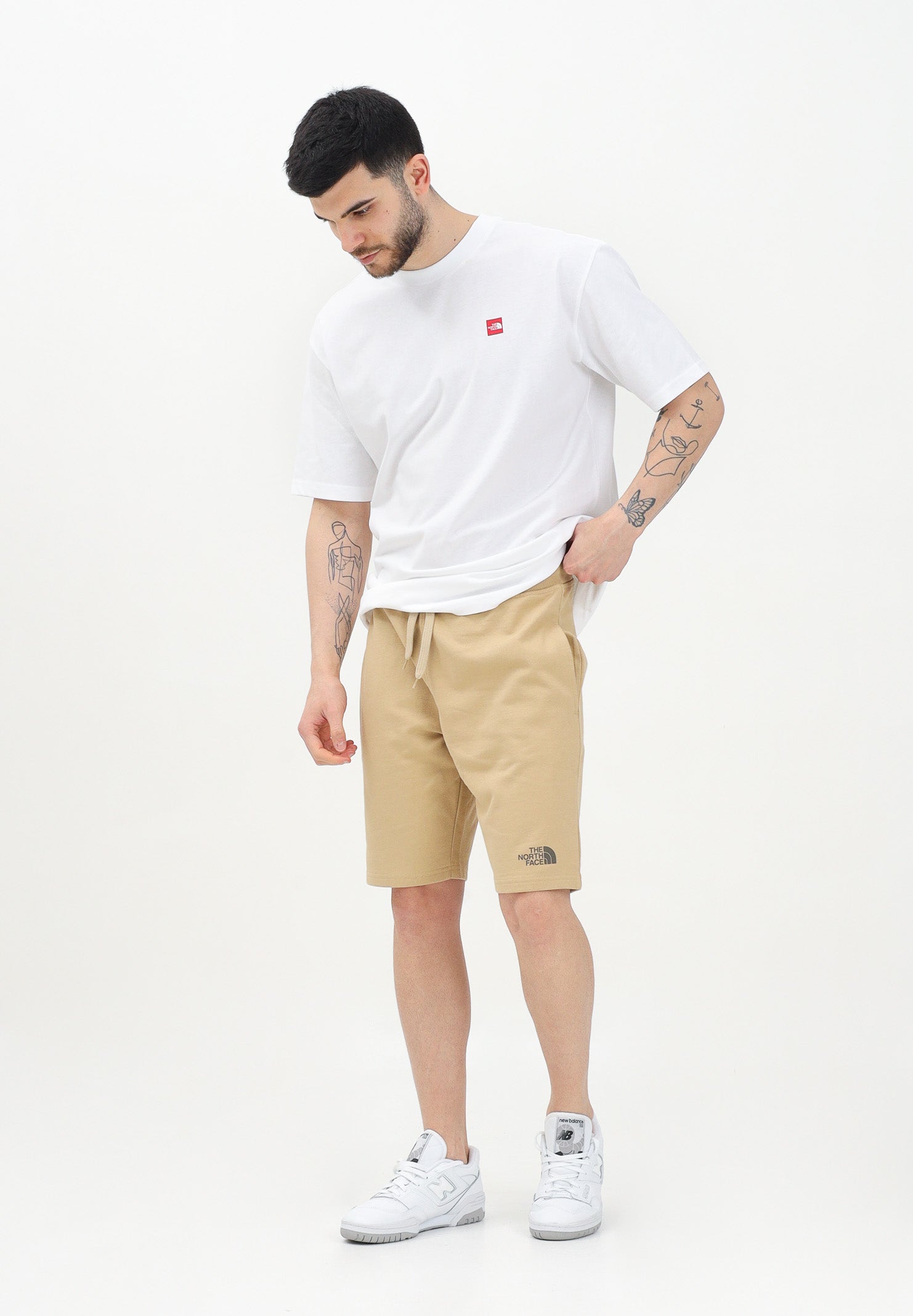 THE NORTH FACE Shorts Standard Light beige da uomo NF0A3S4ELK51 . THE NORTH FACE 