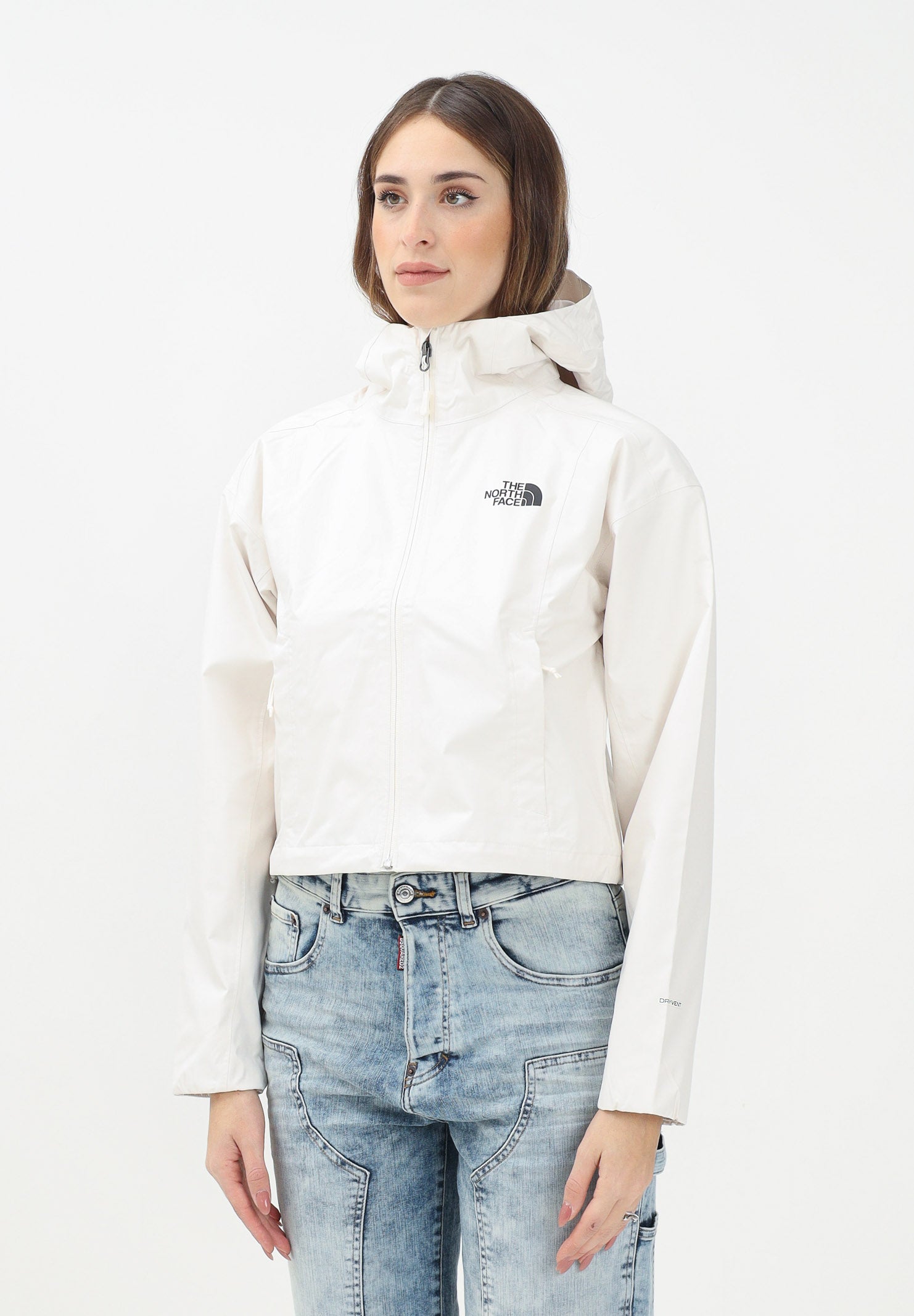 THE NORTH FACE Giacca a vento Quest panna da donna NF0A55EPQLI1 . THE NORTH FACE 
