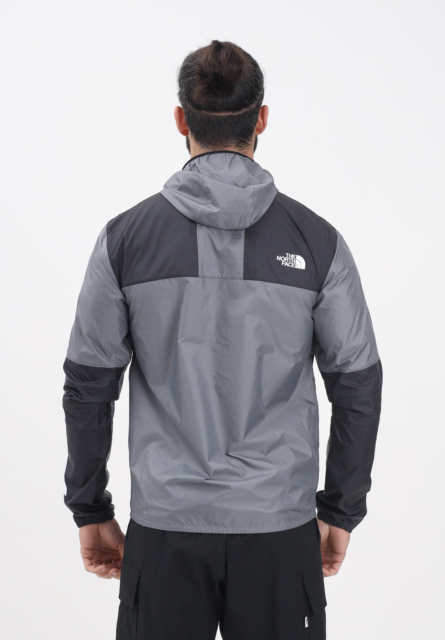 THE NORTH FACE Giacca a vento Seasonal Mountain Jacket grigia e nero da uomo NF0A5IG34GU1 GU1 THE NORTH FACE 