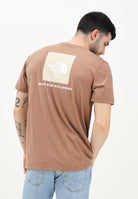 THE NORTH FACE T-shirt a manica corta NSE Reflective Box marrone da uomo NF0A87NPAR41 . THE NORTH FACE 