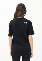 THE NORTH FACE T-shirt a manica corta Simple Dome nera da donna NF0A87NQJK31 . THE NORTH FACE 
