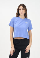 THE NORTH FACE T-shirt a manica corta Simple Dome lilla da donna NF0A87U40YI1 . THE NORTH FACE 