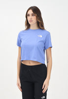 THE NORTH FACE T-shirt a manica corta Simple Dome lilla da donna NF0A87U40YI1 . THE NORTH FACE 