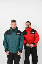 THE NORTH FACE Giacca a vento Mountain Mono rossa da uomo NF0A88XFKZ31 . THE NORTH FACE 