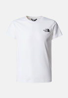 THE NORTH FACE T-shirt a manica corta Redbox bianca per bambino e bambina NF0A89VTFN41 . THE NORTH FACE 