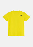 THE NORTH FACE T-shirt a manica corta Relaxed Graphic gialla per bambino e bambina NF0A8AXGJE31 . THE NORTH FACE 