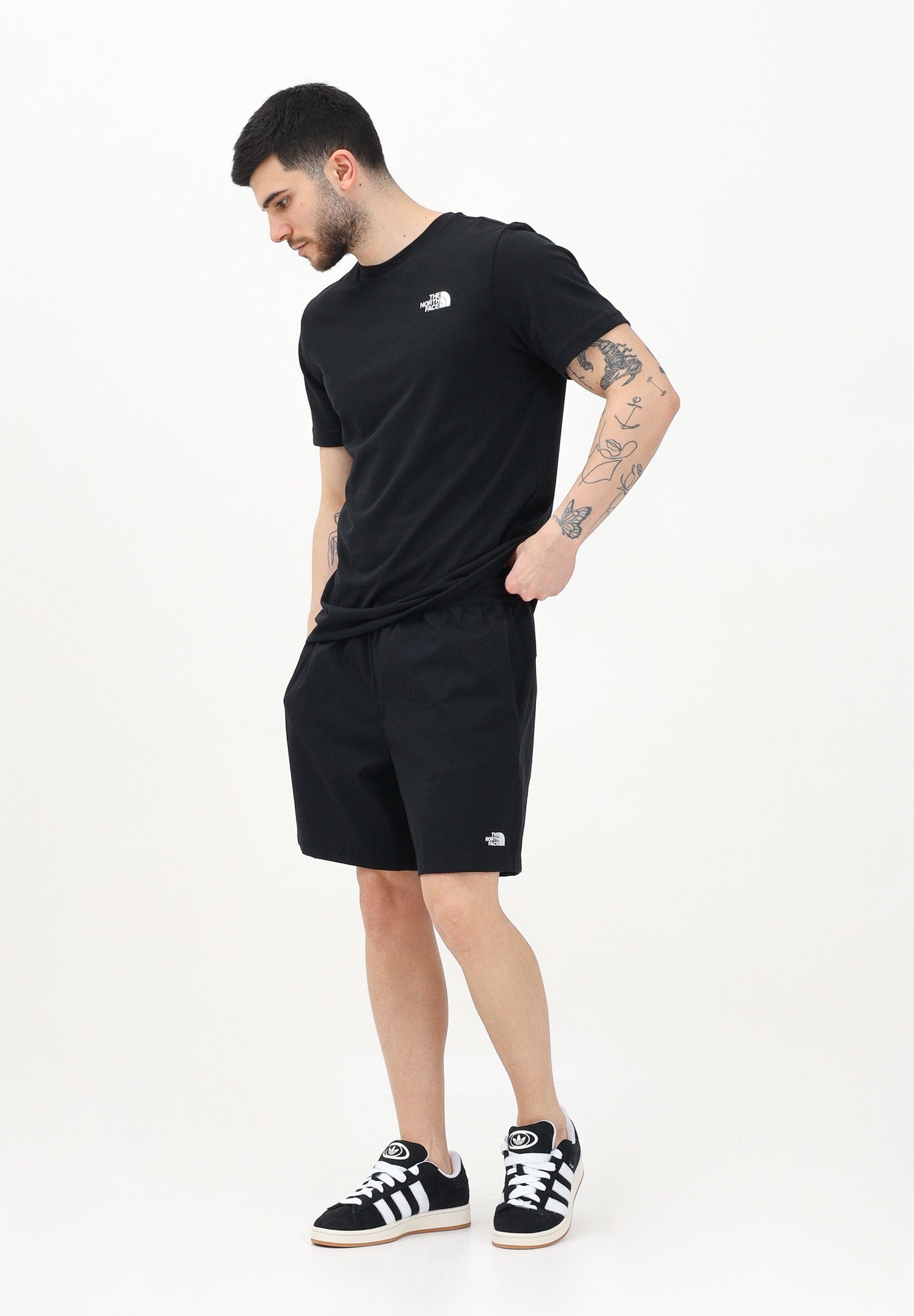 THE NORTH FACE Shorts Pull-On Class V Pathfinder nero da uomo NF0A8B5TJK31 . THE NORTH FACE 