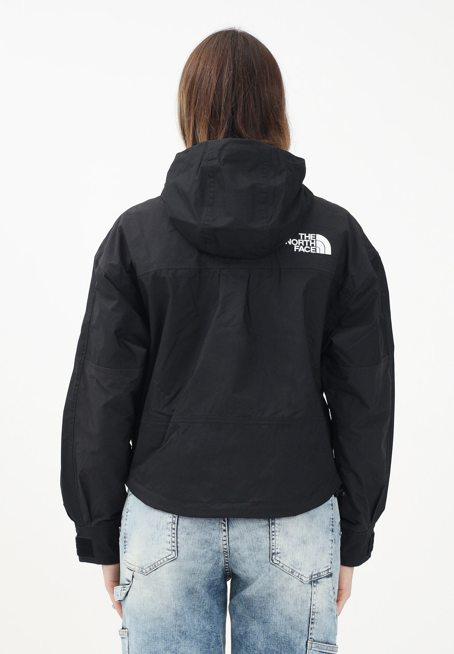 THE NORTH FACE Giacca a vento Mountain Mono nera da donna NF0A8BCHJK31 . THE NORTH FACE 