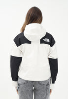 THE NORTH FACE Giacca a vento Mountain Mono nera e panna da donna NF0A8BCHROU1 . THE NORTH FACE 