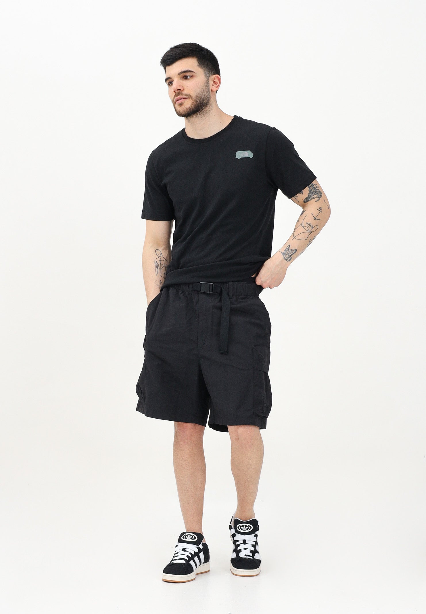 THE NORTH FACE Shorts Cargo Pocket nero da uomo NF0A8BJGJK31 . THE NORTH FACE 