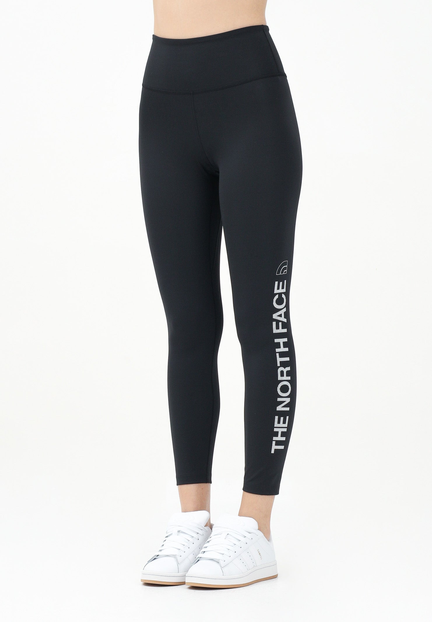 THE NORTH FACE Leggings FLEX HIGH RISE 7/8 LINES GRAPHIC nero da donna NF0A8BQSJK31 . THE NORTH FACE 