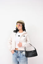 THE NORTH FACE Canotta Slim Rib bianca da donna NF0A8BVTFN41 . THE NORTH FACE 