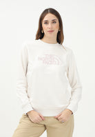THE NORTH FACE Felpa girocollo Drew Peak Light panna da donna NF0A8C1EATW1 . THE NORTH FACE 
