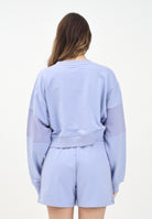 THE NORTH FACE Felpa girocollo Terry Oversized lilla da donna NF0A8C2C0VI1 . THE NORTH FACE 