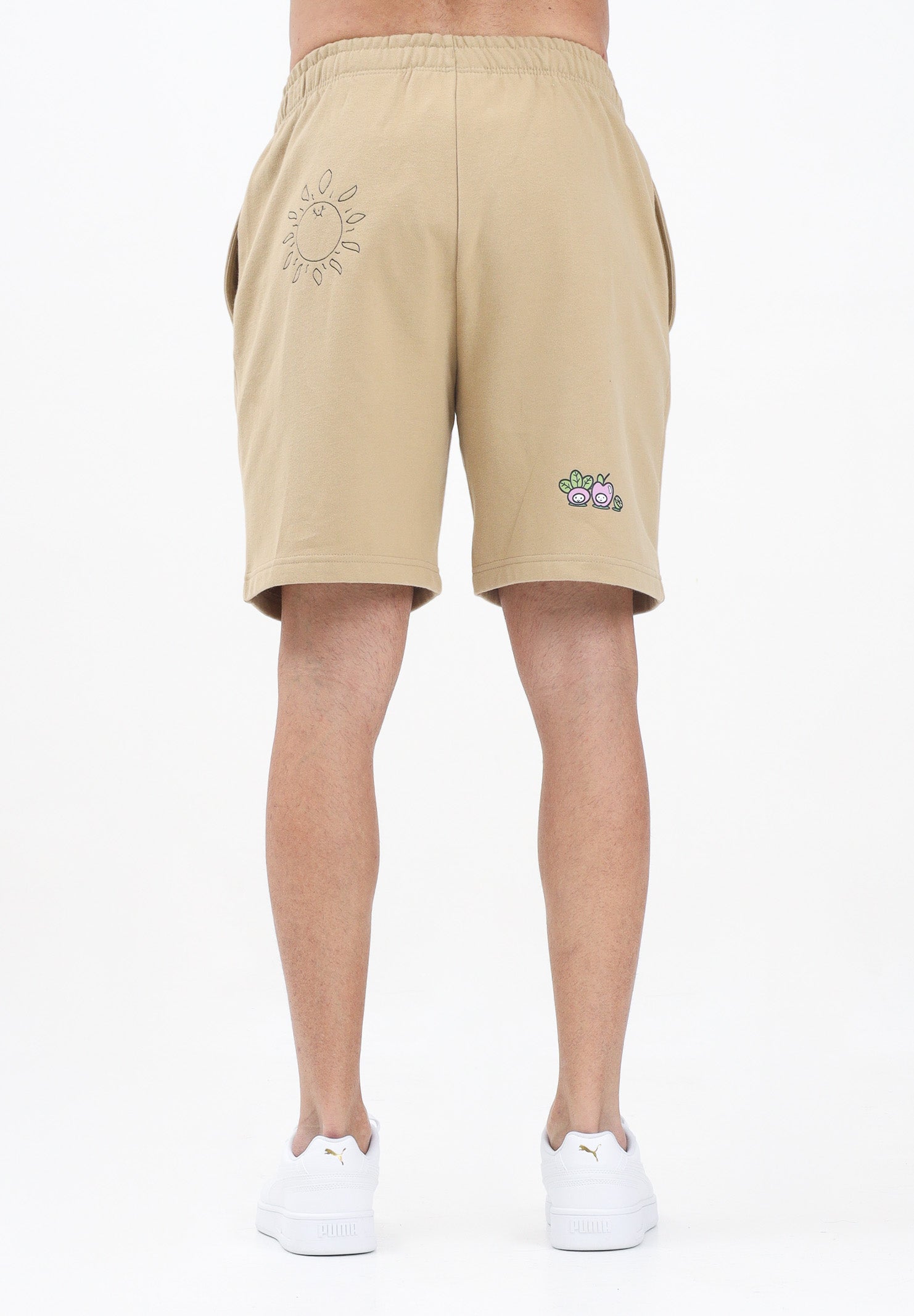 THE NORTH FACE Shorts Mountain Cleanup Relaxed beige per uomo e donna NF0A8C2XLK51 . THE NORTH FACE 