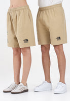 THE NORTH FACE Shorts Mountain Cleanup Relaxed beige per uomo e donna NF0A8C2XLK51 . THE NORTH FACE 